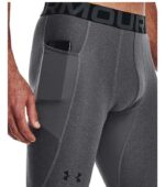 Under Armour Heat Gear Core Carbon Grey Tights side