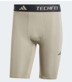 Adidas TECHFIT Compression Training Brown Short Tights