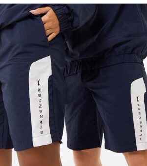 Slazenger ft. Aitch Contrast Navy Blue Short side