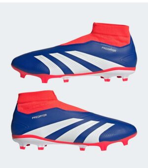 Adidas Predator League Laceless Firm Ground Blue Soccer Boot side