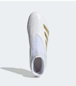 Adidas Predator League White Laceless Firm Ground Soccer Boot