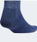 Adidas Athletic Cushioned Crew Grey Blue Socks back