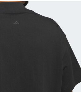 Adidas Basketball Black Men T-Shirt back up