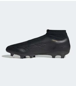 Adidas Predator League Laceless Firm Ground Black Boot side