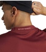 Adidas Mesh-Back Wine Men T-Shirt back up