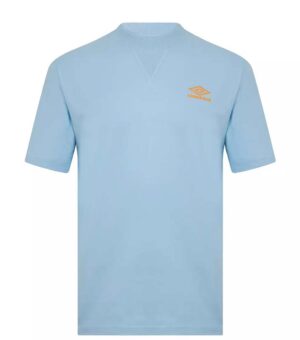 Umbro Relaxed Sky Blue Men T-Shirt