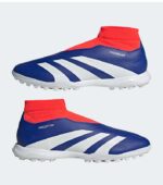 Adidas Predator League Laceless Turf Blue Orange Boot side