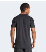 Adidas Designed for Training Workout Black T-Shirt back