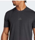 Adidas Designed for Training Workout Black T-Shirt up