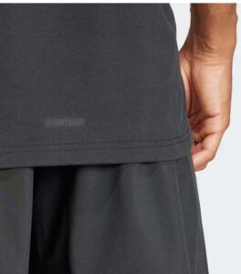 Adidas Designed for Training Workout Black T-Shirt down