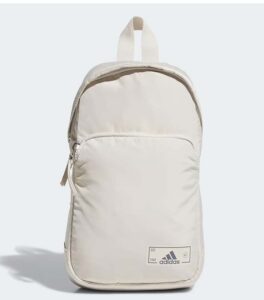 Adidas Essentials Sling Cream Crossbody Bag front