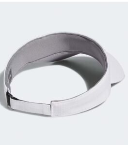 Adidas Golf Tour Visor White Cap back