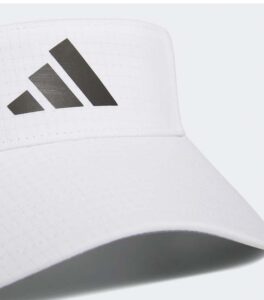 Adidas Golf Tour Visor White Cap up