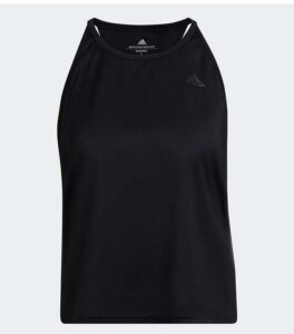 Adidas Parley Run Fast Running Black Tank Top