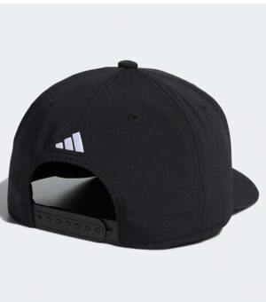 Adidas Logo Snapback Black Cap back