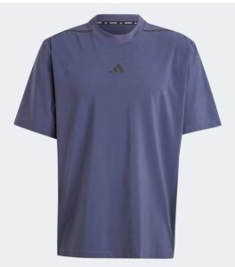 Adidas Pump Cover Workout Crewneck Purple Men T-Shirtt