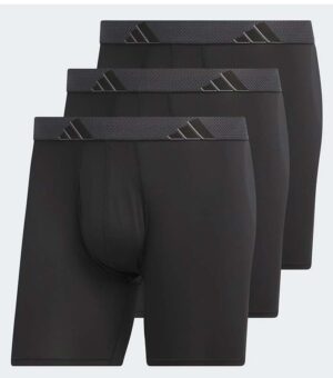 Adidas Microfiber Black 3-Pack Brief Boxer