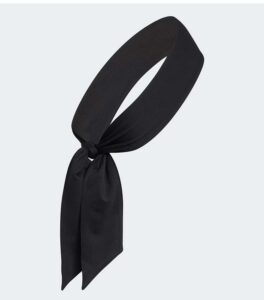 Adidas Alphaskin Tie Black Headband back