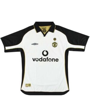 Manchester United 2001/2002 100th Anniversary Reversible Jersey white