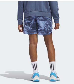 Adidas Select 3-Stripes Camo Blue Shorts back