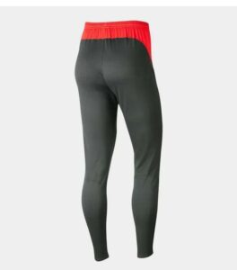 Nike DriFit Grey Orange Academy Track Pant back