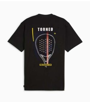 Puma Graphics Torneo Black T-Shirt back