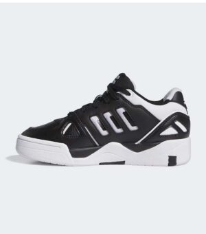 Adidas Leather Midcity Low Black Shoe