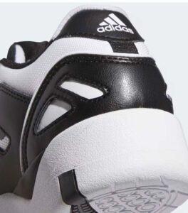 Adidas Leather Midcity Low Black Shoe back