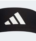 Adidas Alphaskin Tie Black Headband up