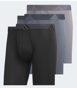 Adidas 3-Pack Microfiber Grey Briefs Boxer