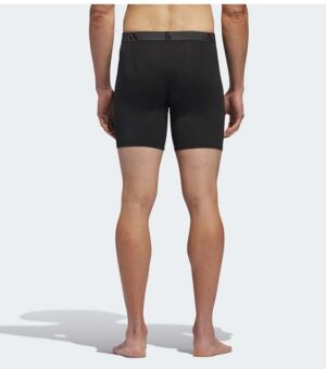 Adidas 3-Pack Microfiber Grey Briefs Boxer back