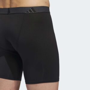 Adidas 3-Pack Microfiber Grey Briefs Boxer side