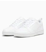 Puma Rebound V6 Low All White Men Sneakers side
