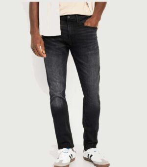 Old Navy Skinny 360° Tech Stone Black Jean