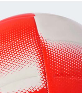 Adidas EPP Club White Solar Red Football side