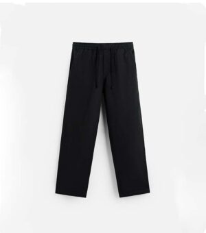 Zara Relaxed Fit Jacquard Black Pants
