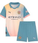 MANCHESTER CITY 2024/2025 4TH KIDS JERSEY