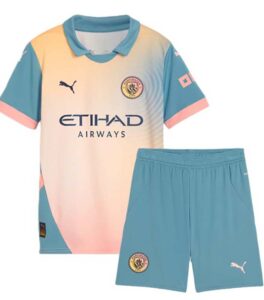 MANCHESTER CITY 2024/2025 4TH KIDS JERSEY