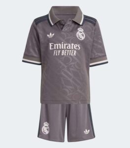 Real Madrid Kids 2024-2025 Third Kits Jersey