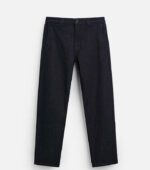 ZARA DENIM CHINO BLUE TROUSERS