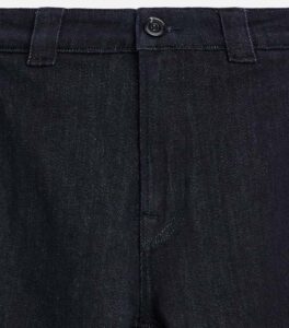 ZARA DENIM CHINO BLUE TROUSERS UP