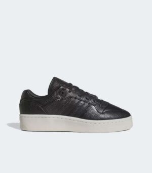 Adidas Rivalry Lux Low Black Leather Men Shoes