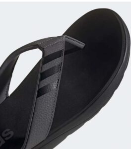 Adidas Comfort Flip-Flops Grey Black Men Slide up