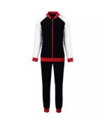 Donnay Fleece Black White Men Tracksuit