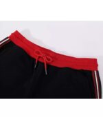 Donnay Fleece Black White Men Tracksuit waist