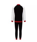 Donnay Fleece Black White Men Tracksuit back