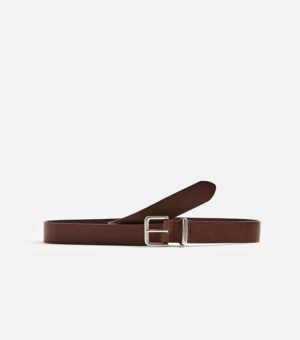 ZARA LEATHER BROWN BELT