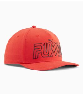 Puma Outline Adjustable Orange Cap