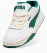 Puma Park Lifestyle Men White Green Sneakers front