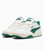 Puma Park Lifestyle Men White Green Sneakers side